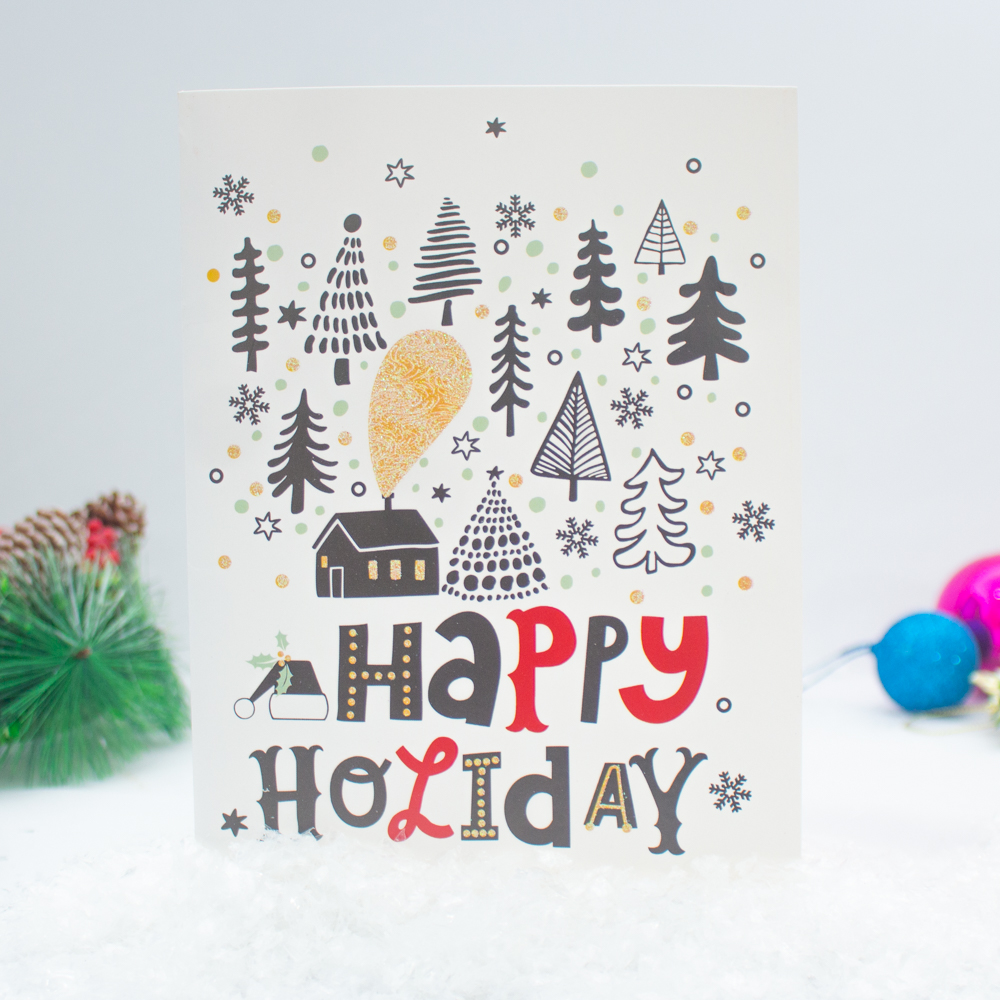 Happy Holiday Xmas Card